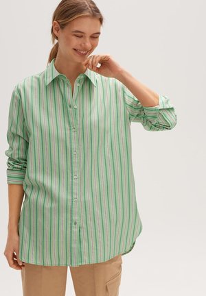 OPUS FAPITA - Button-down blouse - tulip green