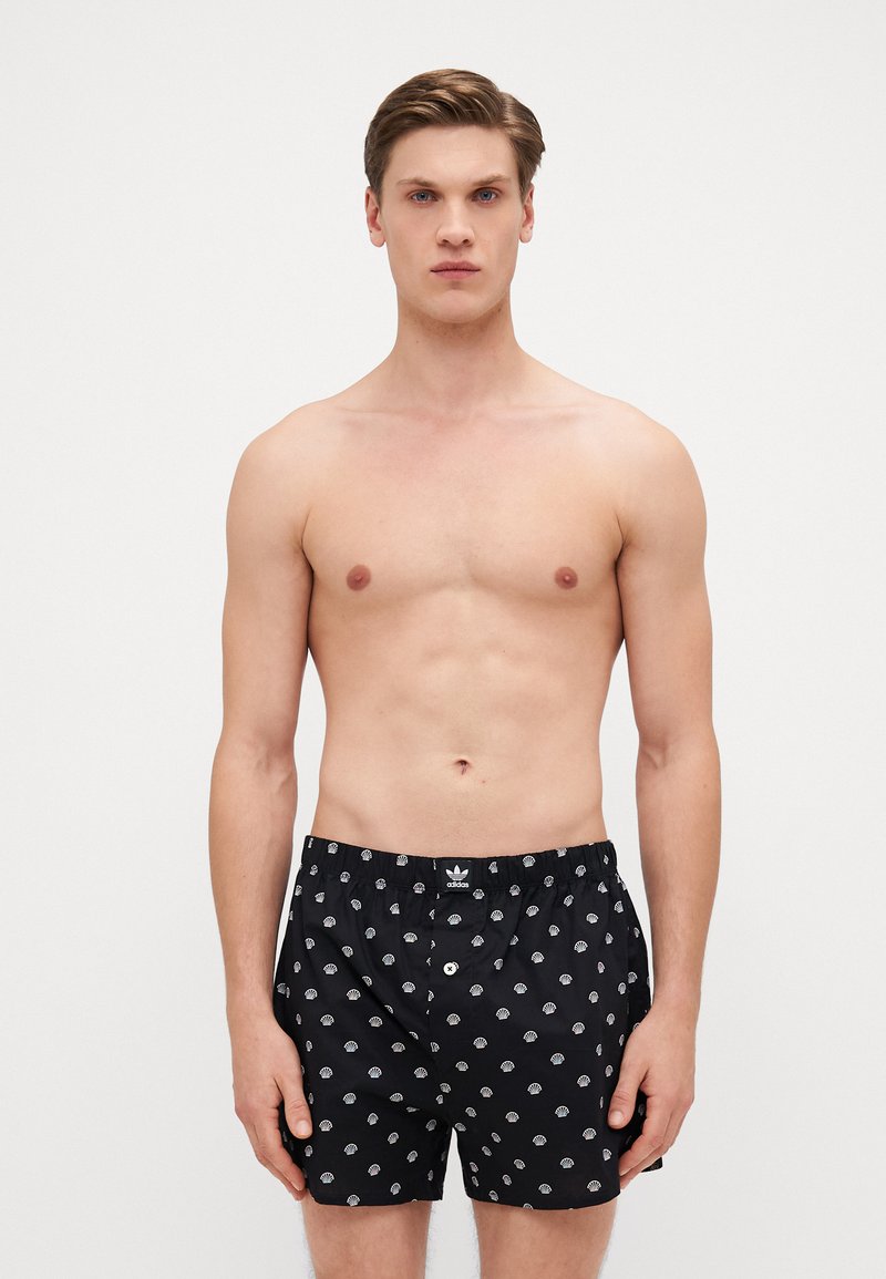 adidas Originals - 2 PACK - Boxer shorts - black/white, Enlarge