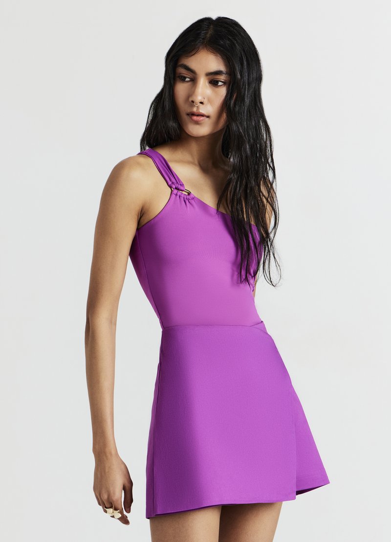 Calliope Jupe trapèze - ciclamino