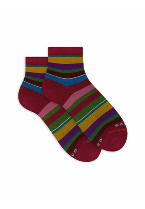 Gallo WITH  STRIPES - Socken - carminio vrame