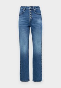 STRAIGHT - Traperice ravnih nogavica - dark washed blue