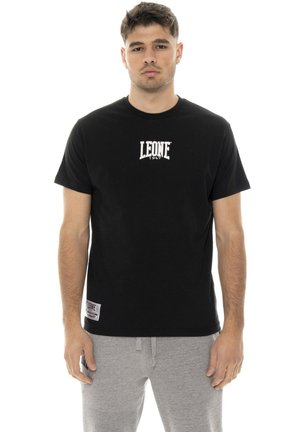 LEONE 1947, MAN T-SHIRT SHORT SLEEVES BOXING - T-shirt imprimé - black