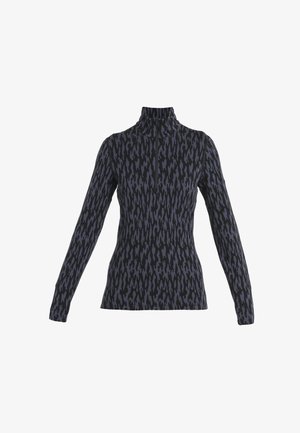 icebreaker Langarmshirt - mottled black