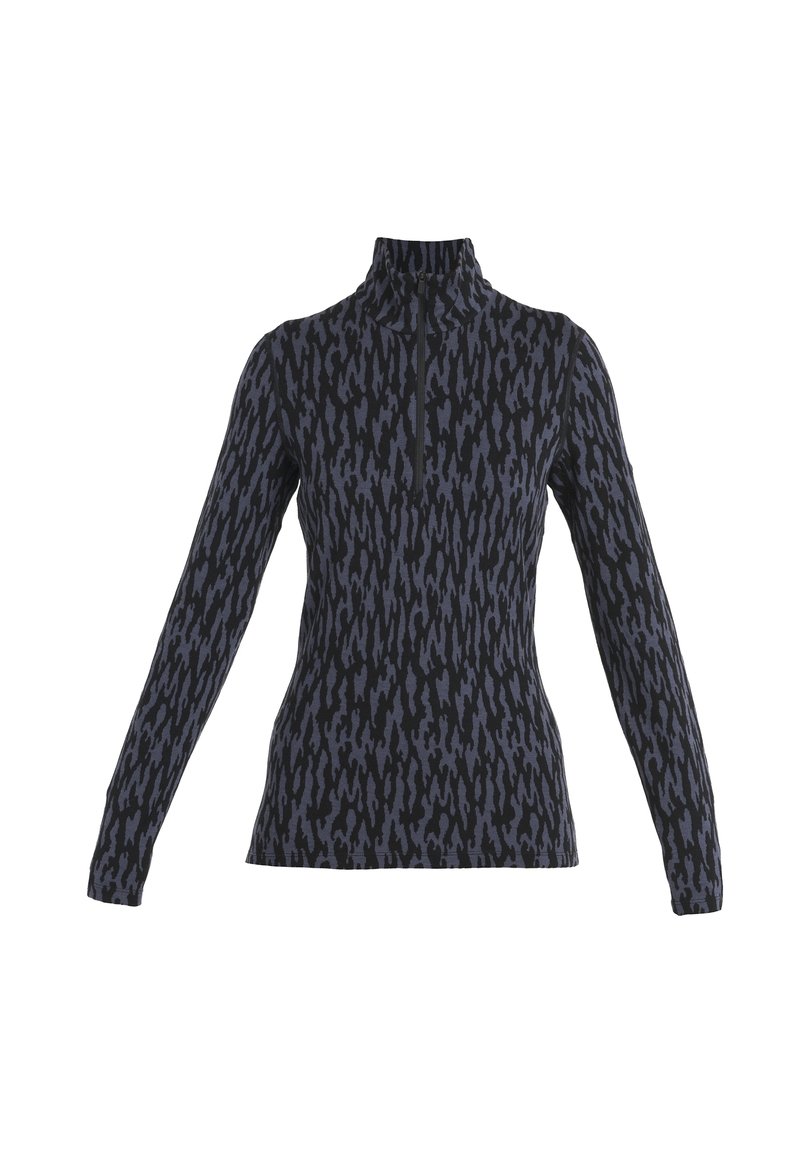 icebreaker Pitkähihainen paita - mottled black