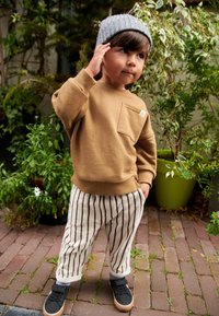 Next SET  - Pulóver - ecru cream brown