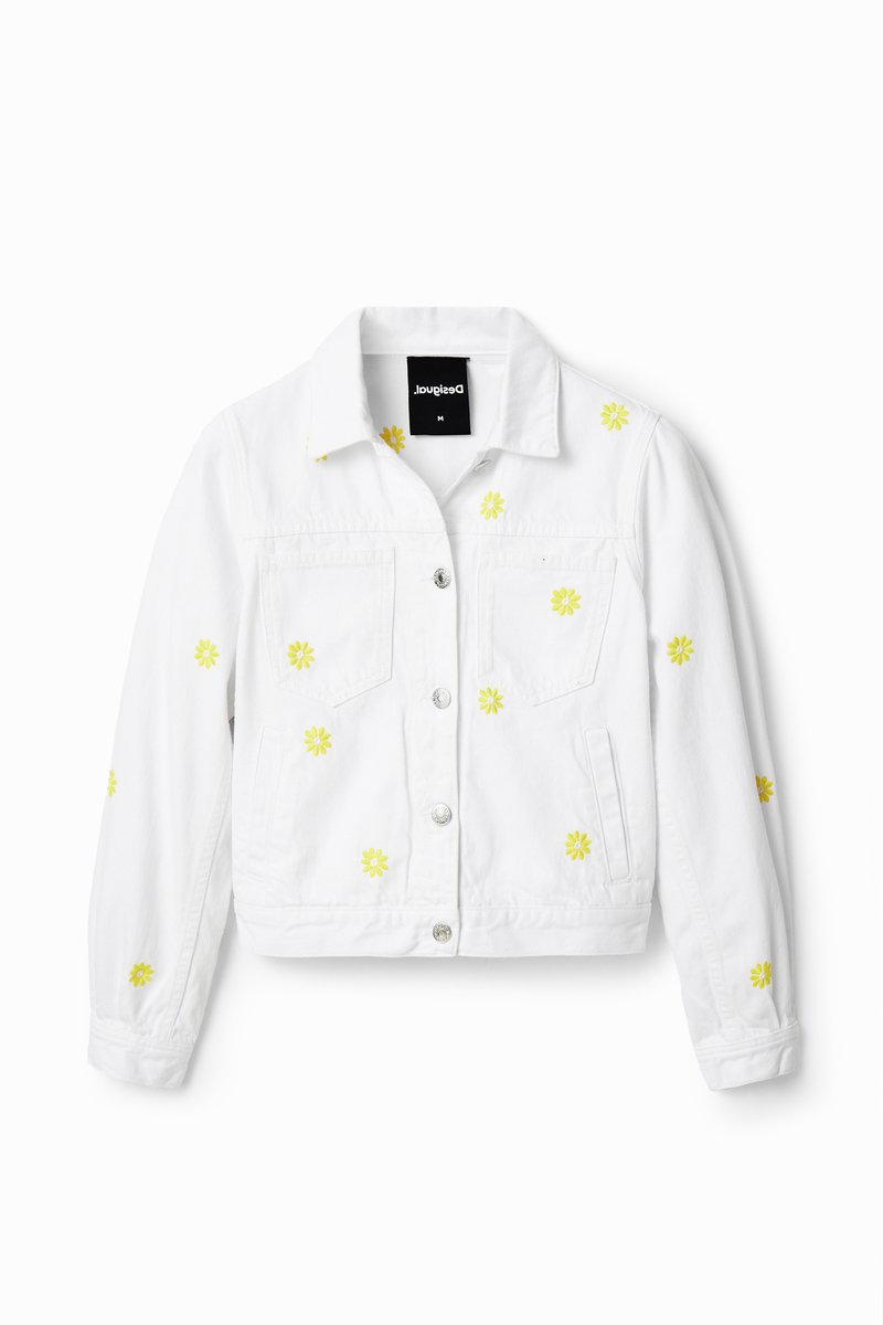 Desigual Spijkerjas wit