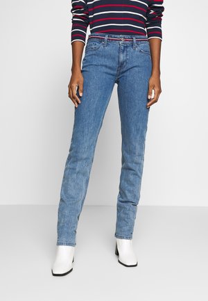 Straight leg jeans - blue denim