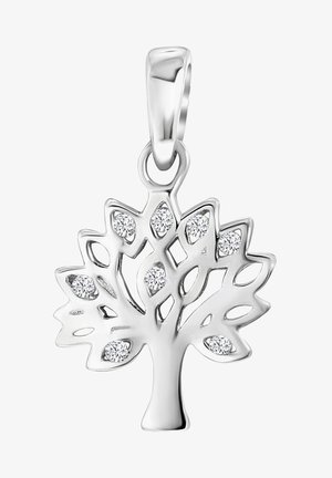 LEBENSBAUM MIT ZIRKONIA - Pendant - silver