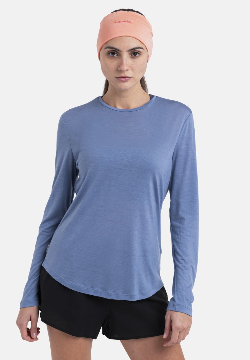 icebreaker LIGHT WEIGHT COOL-LITE SPHERE - Longsleeve - LIGHT BLUE