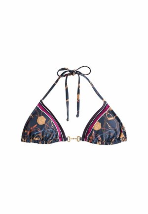 Next, HARDWARE TRIANGLE BIKINI TOP - Vrchný diel bikín - equestrian print