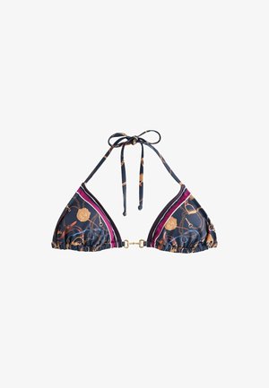 Next, HARDWARE TRIANGLE BIKINI TOP - Vrchný diel bikín - equestrian print