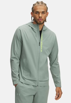 Under Armour OUTRUN THE STORM - Chaqueta de entrenamiento - silica green