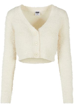 Urban Classics CROPPED  - Cardigan - whitesand