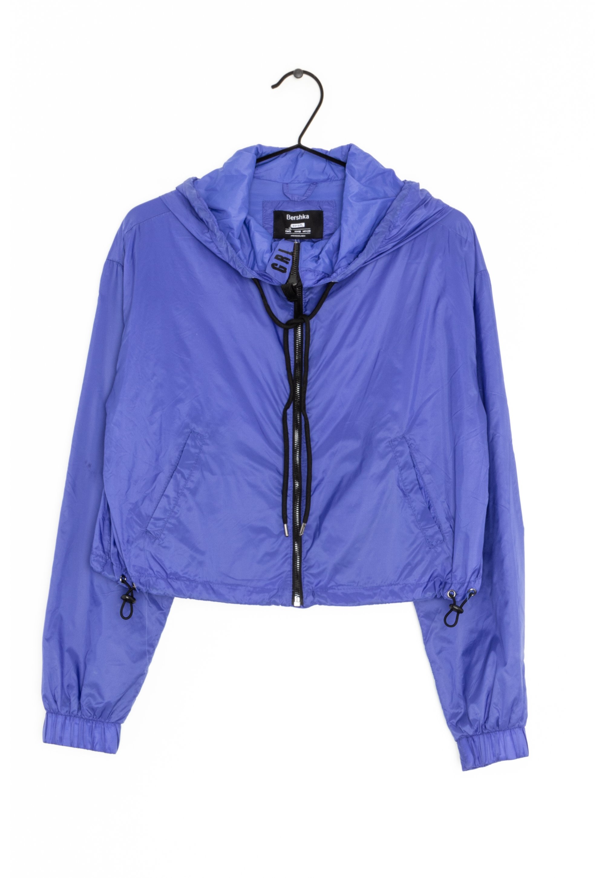 Bershka Summer jacket blue (Pre-owned) Zalando