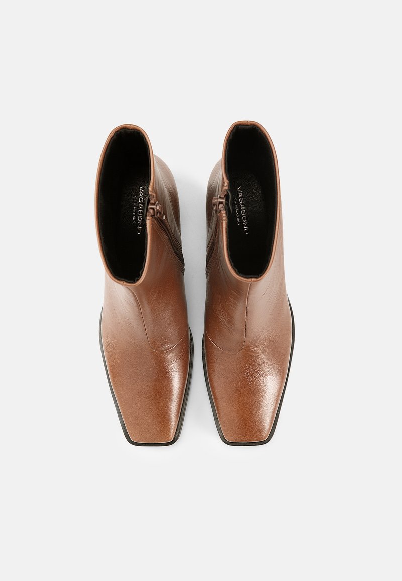 Vagabond Wedge Ankle Boots - cognac - Zalando co uk