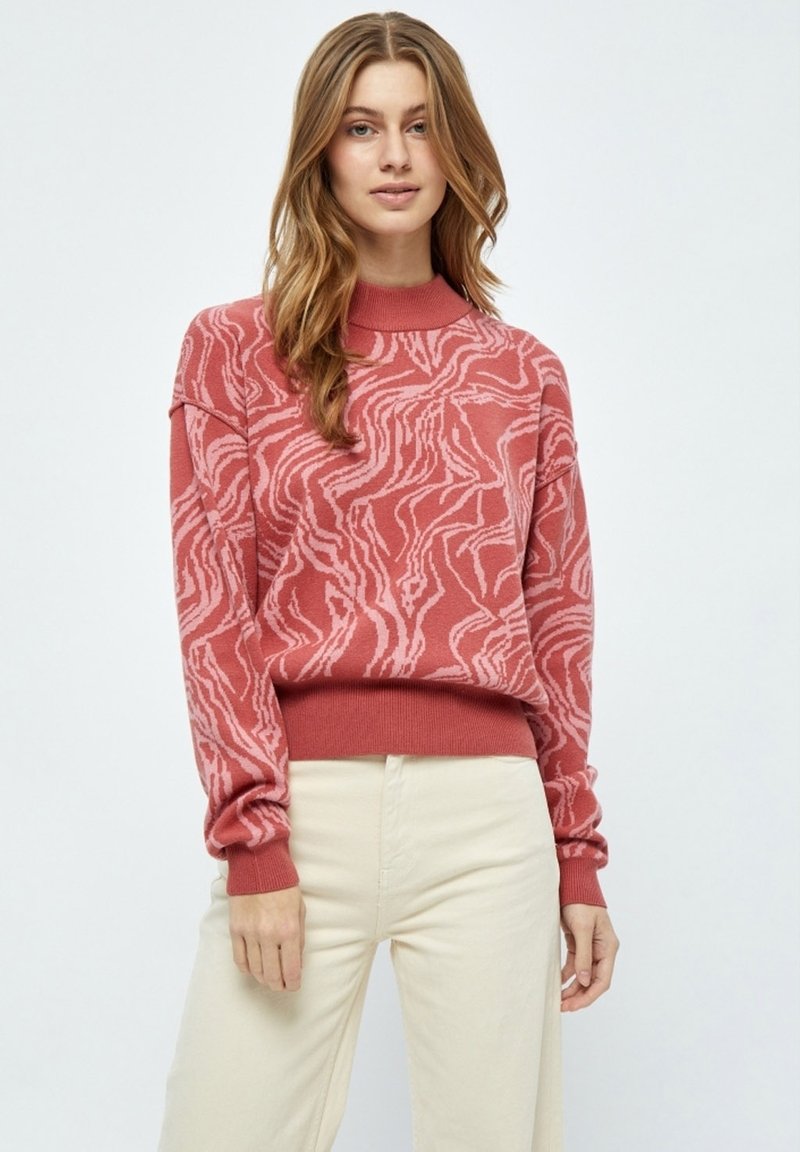 Minus MIFALKA KNIT PULLOVER. Jersey de punto cashmere rose stripe