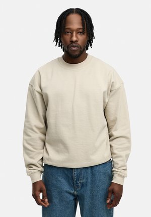 CREW-NECK - Sweatshirt - taupe sand