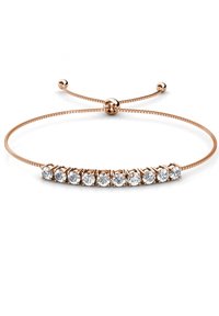 MYC Paris PARURE ROUND MIA SET - Orecchini - couleur or rose / cristal