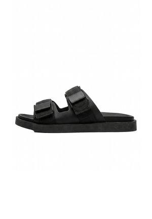 Emporio Armani, EMPORIO ARMANI BEACH SLIDES - Mules - black