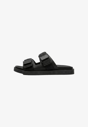 Emporio Armani, EMPORIO ARMANI BEACH SLIDES - Mules - black