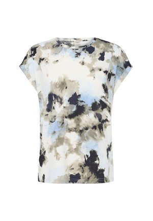 Fransa, FRSEEN - T-shirts print - watercolour bloom ice water