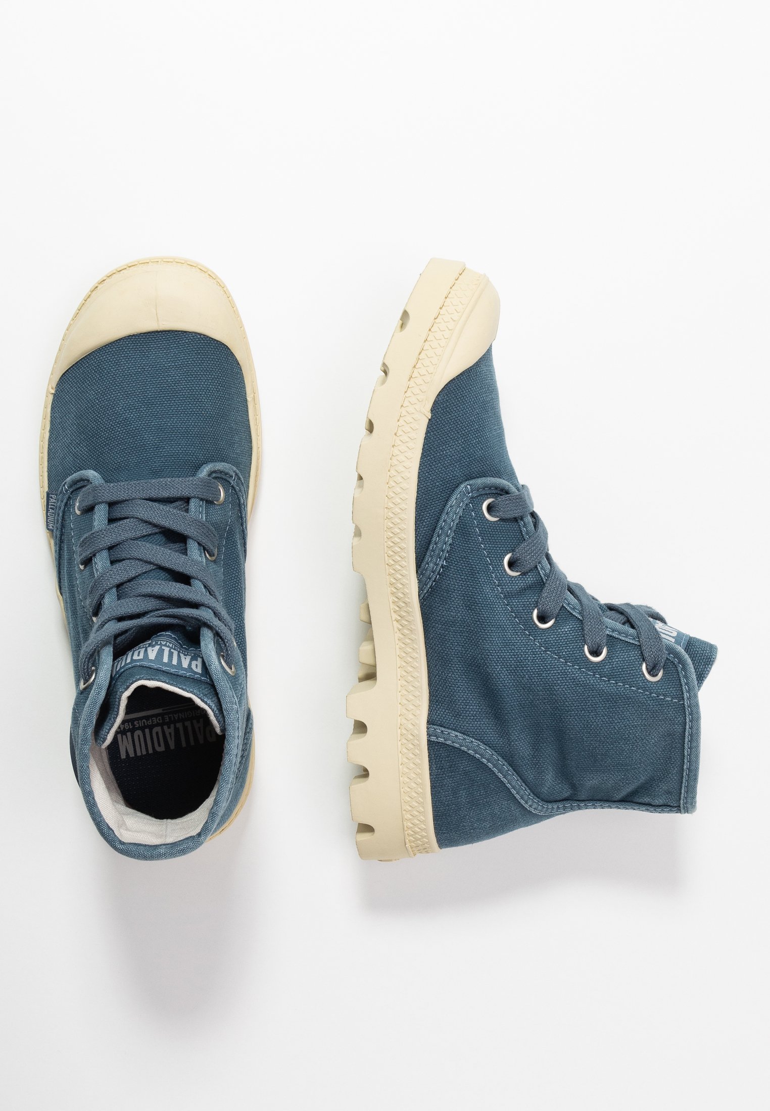 Palladium PAMPA - Veterboots - blue denim/Blauw denim/bluedenim - Zalando.nl