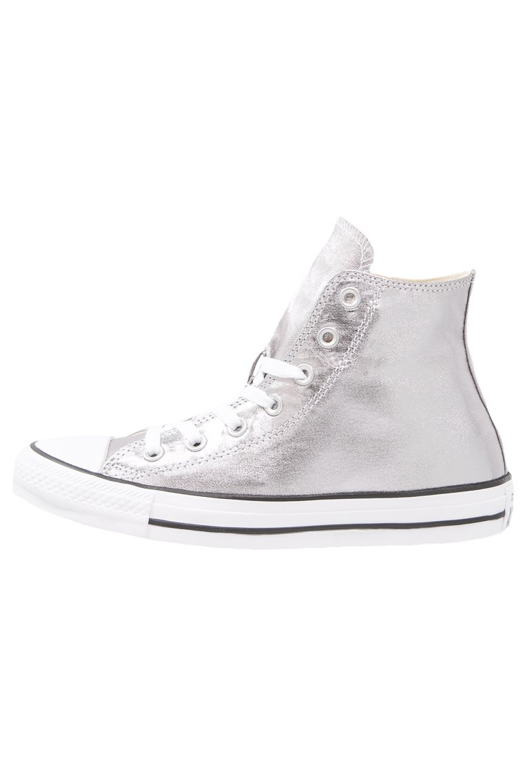 converse argento alte