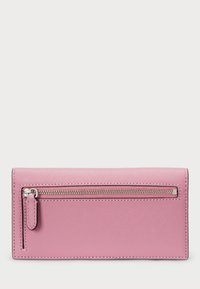 Lauren Ralph Lauren CROSSHATCH LEATHER SLIM WALLET - Portafoglio - rose mauve