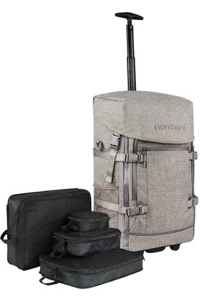 Normani MIT KLEIDERTASCHEN  SET - Luggage set - beige