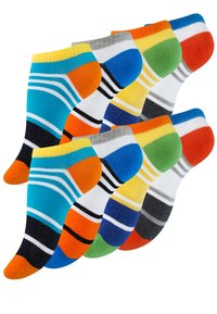 Vincent Creation 8 PAAR COLOR BLOCK DESIGN - Socks - bunt
