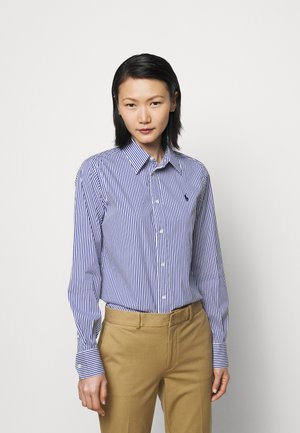 STRETCH - Chemisier - navy/white