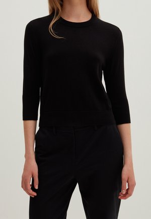 Jersey de punto - black