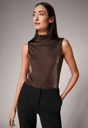 BRILLANT - Top - sienna brown