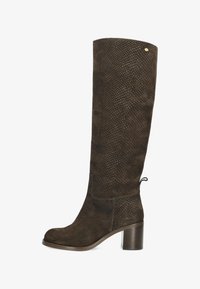 Niet geselecteerd, dark brown