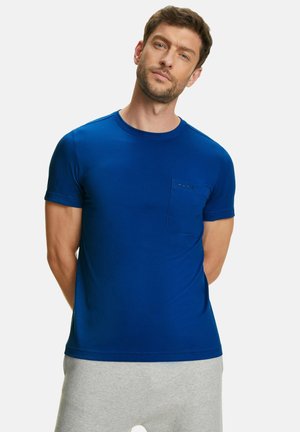 FALKE, Basic T-shirt - petrol blue