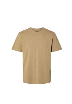 SLHASPEN SLUB  - Basic T-shirt - kelp