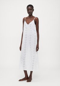 Desmond & Dempsey WOMENS SLIP NIGHTIE - Camicia da notte - white