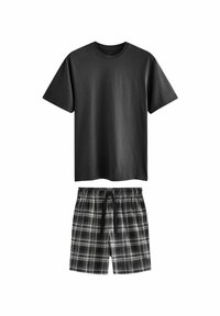 Unselected, slate grey check