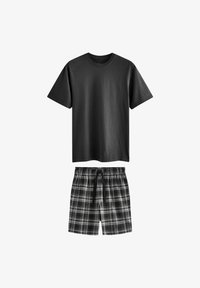 Unselected, slate grey check