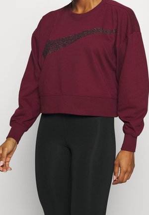 Sweatshirt - dark red
