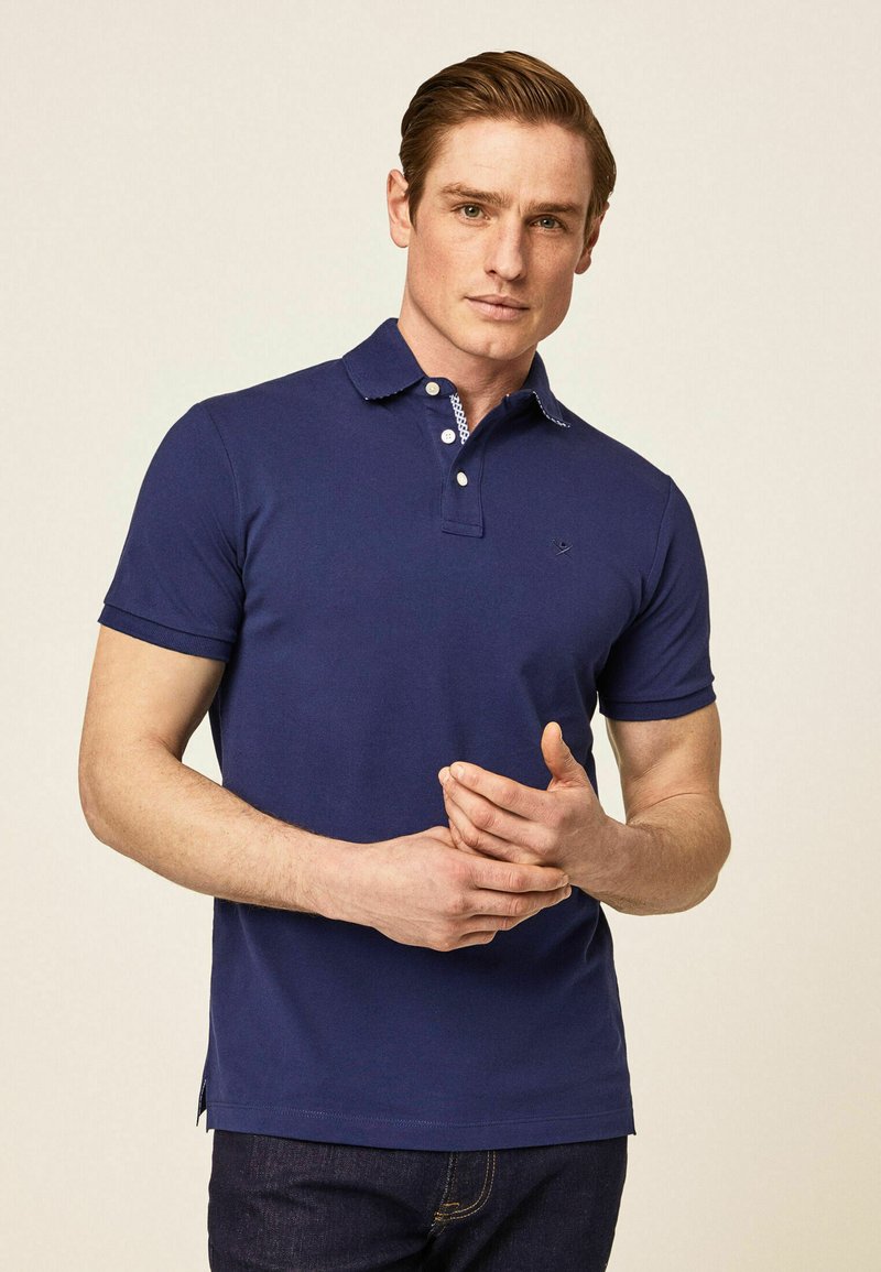 Hackett London SWIM TRIM Poloshirt navy/blau Zalando.de