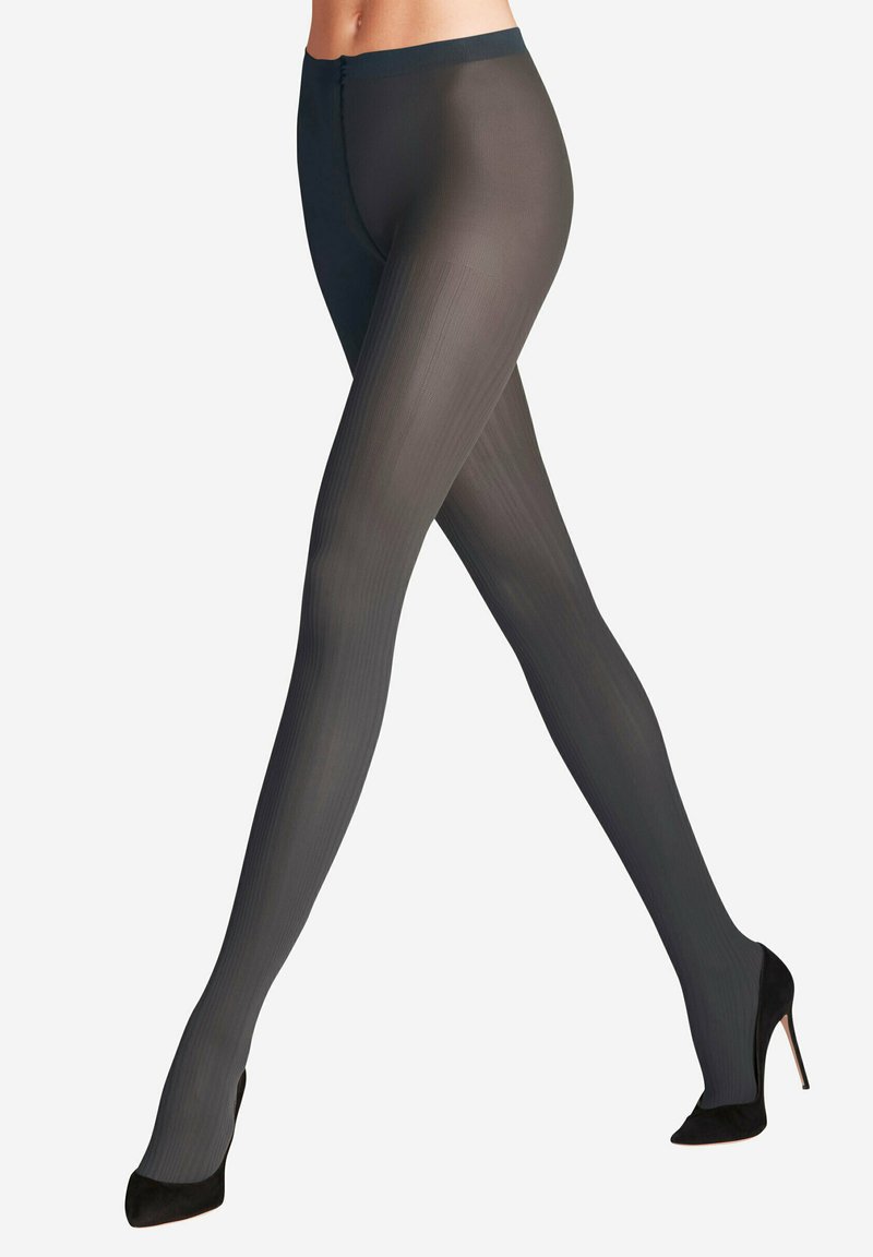 FALKE PRIME RIB 60 DENIER SEMI-OPAQUE - Strumpfhose - graphite