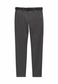 TRAVELER - Bukser - grey black zig zag structure
