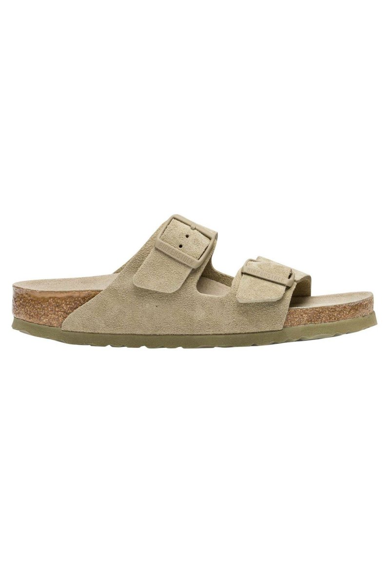 Birkenstock - AZIZONA SFB VL - Pantolette flach - faded khaki, Vergrößern