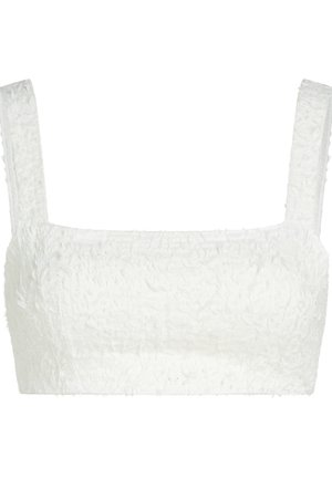 Karl Lagerfeld Jeans Top - white boucle