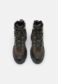 GANT MONTHIKE - Lace-up ankle boots - black/olive