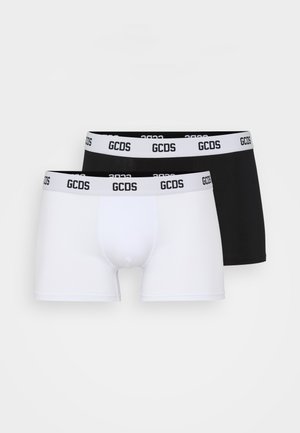 GCDS ESSENTIALS BOXER BRIEFS 2 PACK - Boxers - black/white