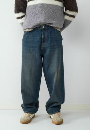 Balmohk JEANS - Baggy jeans - vintage dark blue denim
