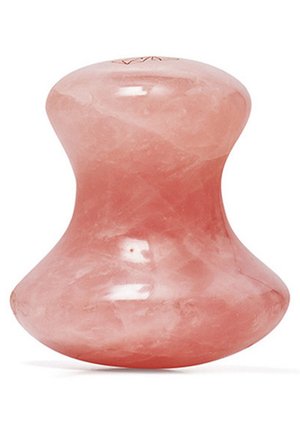 ROSE QUARTZ MUSHROOM GUA SHA - Gesichtspflege Zubehör - róż