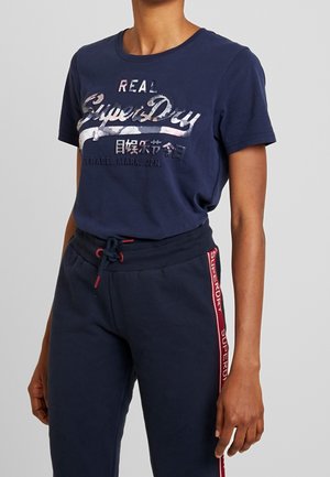 T-Shirt print - dark blue